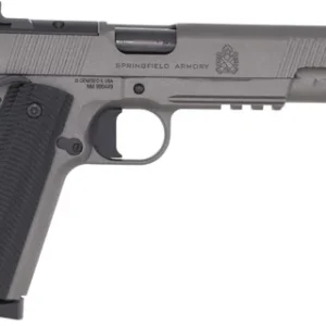 SPRINGFIELD 1911 OPERATOR AOS - 45 ACP 5" 8RD GRAY THREADED