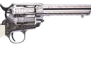 CIMARRON TEDDY ROOSEVELT VER.2 - 45LC FS 7.5" ENG. POLY IVORY