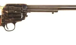 CIMARRON WYATT EARP 45LC OM - FS 10" CC/BL WALNUT W/SHIELD