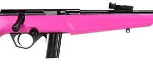ROSSI RB22 COMPACT 22LR BOLT - 16.5" PINK SYNTHETIC