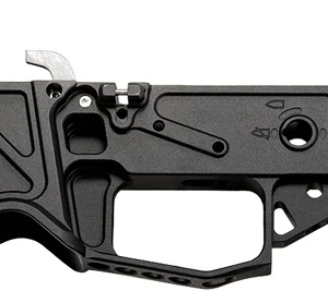 BATTLE ARMS AR9 FOR GLOCK 9MM - LOWER RECEIVER BILLET BLACK