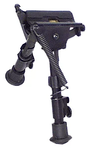 HARRIS BIPOD 6"-9" EXTENSION - LEGS FOR BENCH REST BLACK