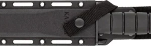 KA-BAR FIGHTER KNIFE 8" - STRAIGHT EDGE W/PLASTIC SHEATH