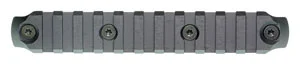 BCM RAIL SECTION--NYLON KEYMOD - 5.5" RAIL BLACK