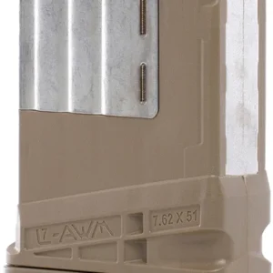 LANCER MAGAZINE L7AWM SR-25 G2 - 7.62X51 10RD TRANSLUCENT FDE