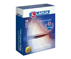 LAPUA 338 LAPUA 250GR OTM 10/200