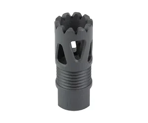 LBE FLASH HIDER TRI-PORTS 1/2X28 BLK