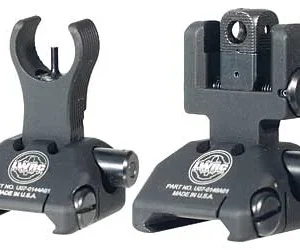 LWRC SKIRMISH FRONT/REAR SIGHT BLK