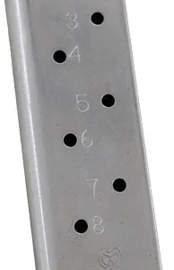 METALFORM MAGAZINE 1911 GOVT. - 45ACP 8RD S/S REMOVABLE BASE