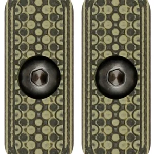 MI LEVER STOCK G10 M-LOK PANEL - OD GREEN/BLACK 2-PACK