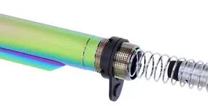 GUNTEC AR15 MIL-SPEC BUFFER - TUBE SET RAINBOW PVD COATED