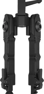 ACCU-TAC BIPOD M-LOK SPEC 4 - T6 ALUMINUM ALLOY FLAT BLACK