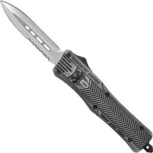 COBRATEC MEDIUM CTK1 OTF - STONEWASH 3" DAGGER SERRATED