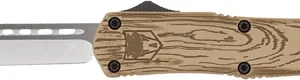 COBRATEC MEDIUM FS3 OTF 3" D2 - WOOD GRAIN CERAKOTE TANTO