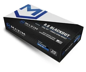 MAXIM 8.6 BLK 235GR TUI SBA 20/200