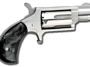 NORTH AMERICAN ARMS MINI 22MAG REV 1-1/8 SS BLKPRL