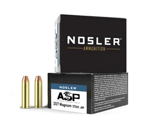 NOSLER ASP 357MAG 125GR JHP 20/200