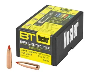 NOSLER 7MM 150GR BALLISTIC TIP 50CT