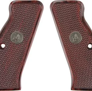 PACHMAYR LAMINATED WOOD GRIPS - CZ 75/85 ROSEWOOD CHECKERED