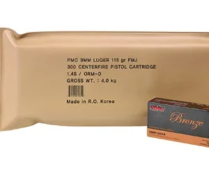 PMC BRNZ 9MM 115GR FMJ 6 BX BP