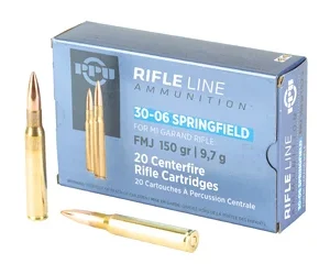PPU 30-06 SPRING 150G FMJ 20/200