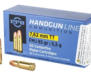 PPU 7.62 TOKAREV FMJ 85GR 50/500