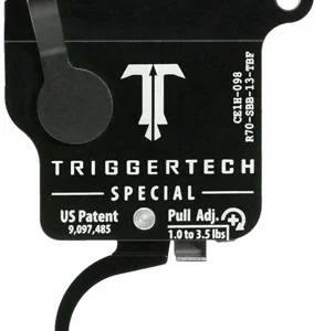 TRIGGERTECH REM 700 SNGL STAGE - BLACK SPECIAL FLAT