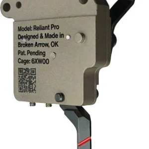 RISE TRIGGER RELIANT PRO REM - 700 1-3LB PULL FLAT FDE/BLACK