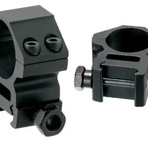 UTG RINGS 30MM MEDIUM PROFILE - MATTE BLACK PICATINNY/WEAVER