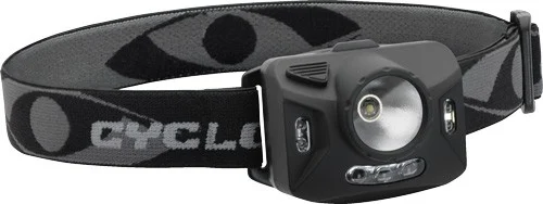 CYCLOPS HEADLAMP RANGER XP - 4-STAGE LED 126LUM BLACK/GREY