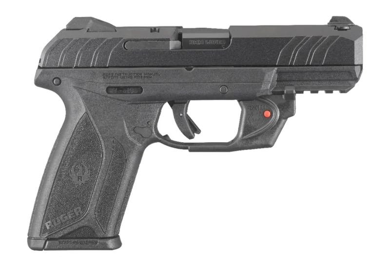 RUGER SECURITY9 9MM BK 4" 15+1 LASER