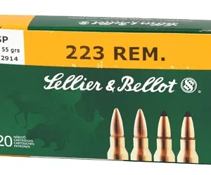 S&B 223REM 55GR SP 20/1000