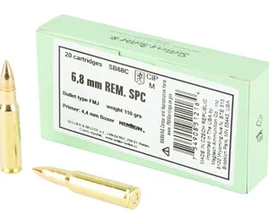 S&B 6.8SPC 110GR FMJ 20/1000