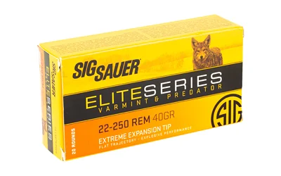 SIG AMMO 22-250REM 40GR V&P 20/200 - Image 2
