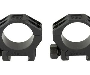 SIG ALPHA6 RING SET 30MM LOW BLK