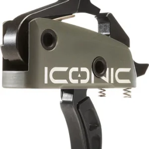 RISE TRIGGER ICONIC GREEN - 2-STAGE 1.25/1.75 AR-15 W/PINS