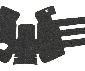 TALON GRP FOR GLOCK 17 GEN3 RBR