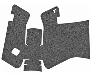 TALON GRP FOR GLOCK 17 GEN5 RBR NOBK