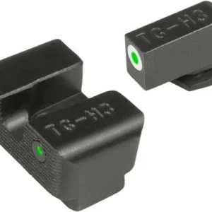 TRUGLO SIGHT SET FOR GLOCK LOW - TRITIUM PRO WHITE W/ U-NOTCH