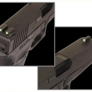 TRUGLO SIGHT SET FOR GLOCK .45 - 10MM TRITIUM FIXED