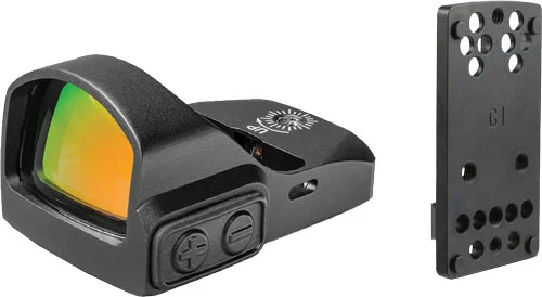 TRUGLO RED-DOT MICRO TRU-TEC - 3MOA DOT DCTR MNT BLK FOR GLK