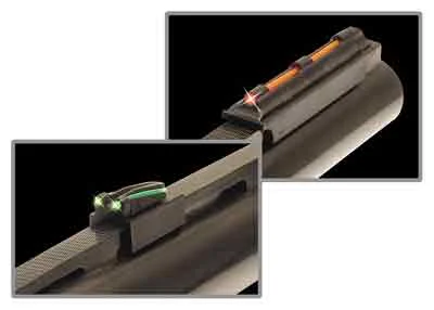 TRUGLO SIGHT SET GOBBLE-DOT - SNAP-ON FOR 6MM RIB RED/GREEN