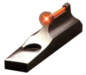 TRUGLO SIGHT FRONT RED - 3/8" DOVETAIL .450" HEIGHT