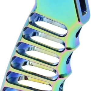 GUNTEC ULT LIGHT SKELETONIZED - PISTOL GRIP RAINBOW PVD COATED