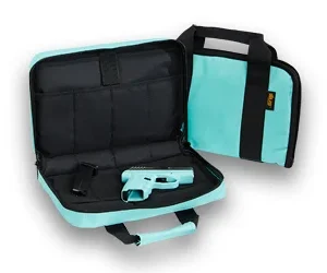 US PK ATTACHE POLY ROBINS EGG BLUE