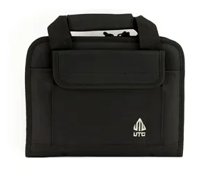 UTG DELUXE SINGLE PISTOL CASE BLK