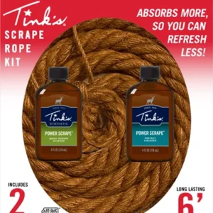 TINKS POWER SCRAPE ROPE KIT - 6FT ROPE STARTER AND FINISHER