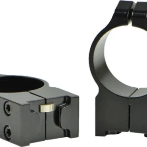 WARNE RINGS 30MM RUGER HIGH - NO.1/MINI14/BLACKHAWK MATTE