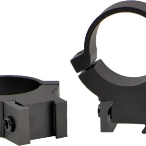 WARNE RINGS 7.3/22 1" HIGH - MATTE 3/8 OR 11MM DOVETAIL