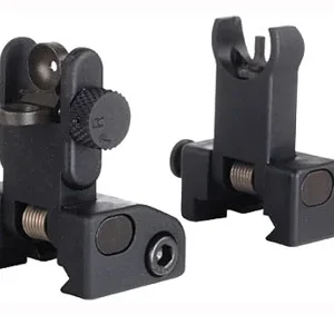 YHM QDS SIGHT SET HOODED - FRONT AND REAR QUICK DEPLOY